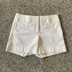 Express white shorts